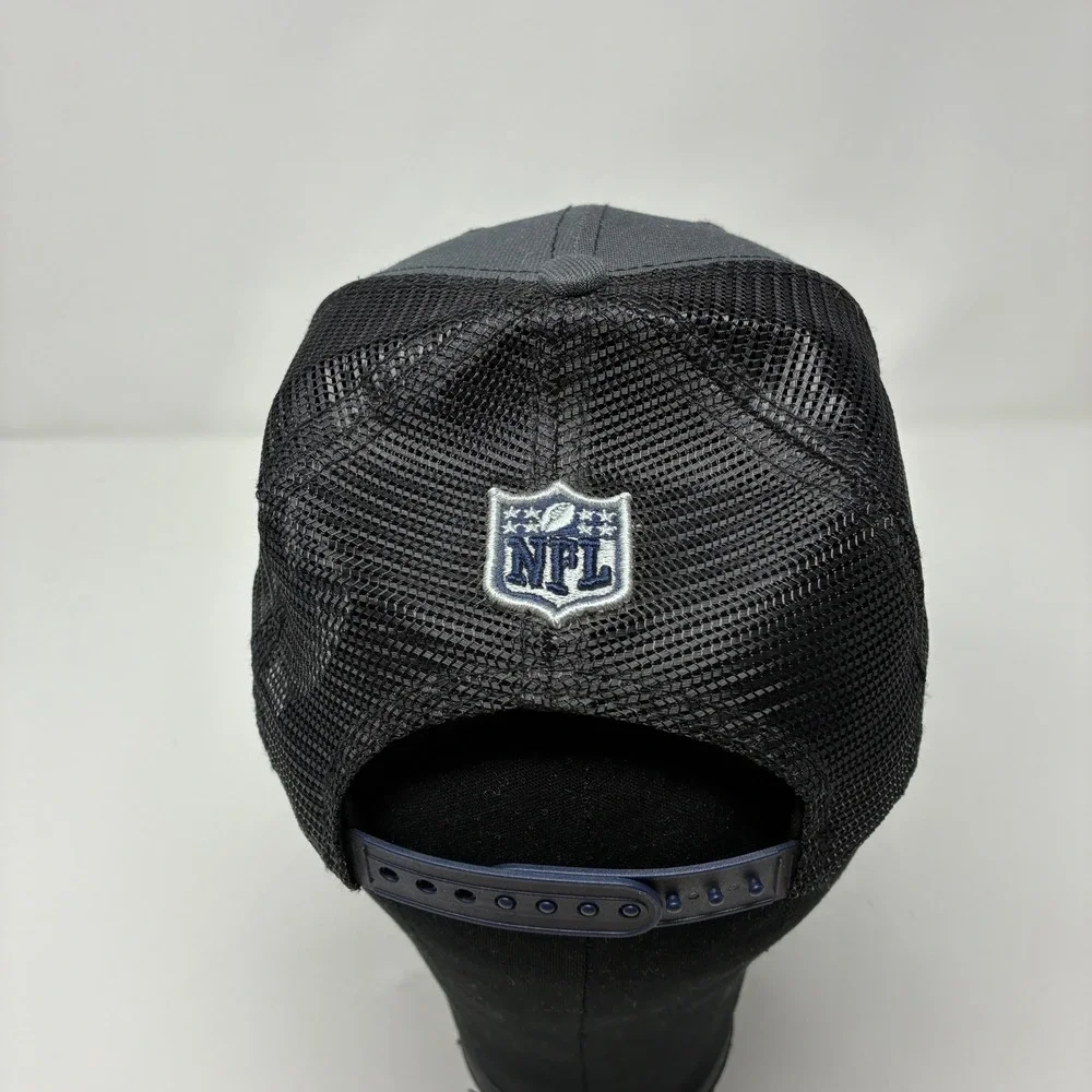 New Era Dallas Cowboys Youth‎ 9FIFTY Snapback Hat Navy Blue Grey Stripe NFL Cap